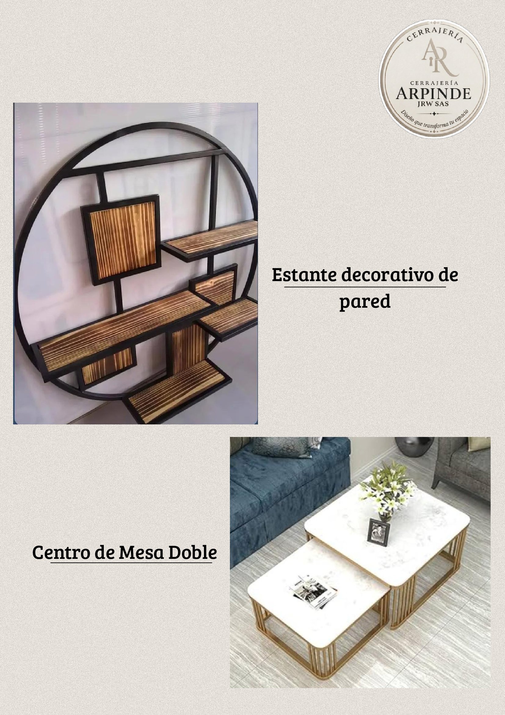 Productos Cerrajería ARPINDE